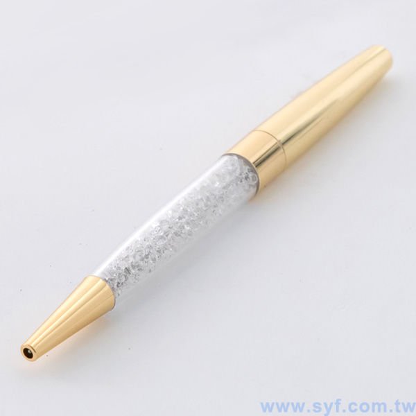 水晶禮品筆-金屬廣告筆-旋轉式原子筆-兩種款式可選-採購批發贈品筆_3